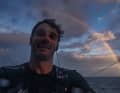 Selbstporträt von Team Malizias An-Bord-Reporter und "Flight Captain" Antoine Auriol
