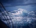 This picture from on board the "Holcim - PRB" was taken two days before the mast broke