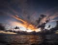 Nuvole al tramonto