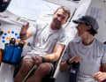 Skipper Charlie Enright and Francesca Clapcich in conversation on "Mālama"