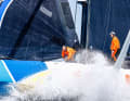 Dynamisch erreichte "Mālama" mit ihrem Team 11th Hour Racing den Heimathafen Newport