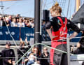 Machte sich an der Seite von Boris Herrmann mit Team Malizia einen Namen im Ocean Race: Rosalin Kuiper