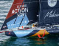 Team Malizia a ouvert l'étape 6 avec un départ anticipé, mais s'est ensuite rapidement rapproché de la flotte dans le poker des calmes.