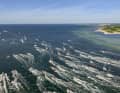 This farewell to the Kiel Fjord at the Ocean Race Fly-by on 9 June 2023 will now be followed by a reunion with the Imoca crews in August 2025