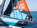 Boris Herrmann et son intrépide co-skipper Rosalin Kuiper sur "Malizia - Seaexplorer".