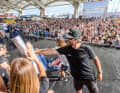 In Genua feierten die Ocean-Race-Teams eine große Final-Party, Boris Herrmann und sein Team zelebrierten den dritten Platz