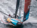 Boris Herrmann's Team Malizia got off to a strong start at times in the first harbour race off Alicante