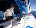 Justine Mettraux e Jack Bouttell muovono le vele sulla cima di 11th Hour Racing
