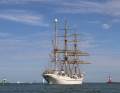 Around 16,000 visitors took trips on the large traditional sailing ships