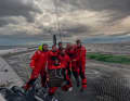 The "Sodeboys" on their record passage from Cape Horn.