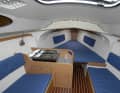 The interior of the 21i feels tidy and spacious.