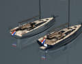 Un bateau, deux versions. L'acheteur peut choisir entre un cockpit ouvert ou une configuration avec un pont à l'arrière. Le prix reste le même.