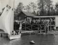 Battesimo della barca nel 1960 presso l'Associazione Nautica di Wangen 1926.