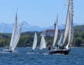 Inizio della stagione velistica presso l’Akademischer Segler-Verein di Monaco di Baviera nel 2026 sull’Ammersee, in Baviera.
