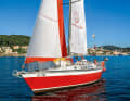 Das italienische Design ist eine CAT 34, von der Enthusiasten nur eine Handvoll Boote bauten