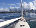 Gabriel Terrasse e Chris Welsh l'hanno acquistata il 28 giugno 2019 durante un'asta indetta dallo Stato delle Hawaii, per salvarla dalla demolizione.Prima di essere riportata in Europa, l’imbarcazione ha dovuto essere nuovamente equipaggiata in modo tale da poter navigare con le proprie forze dalle Hawaii a San Francisco.