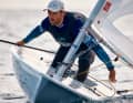 Hatte die Qualifikation für die Test-Regatta verpasst, ehrgeizige Ziele für die WM in Den Haag und Olympia 2024 aber weiter im Visier: Laser-Weltmeister Philipp Buhl