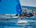 Die 49er-Crew Jakob Meggendorfer/Andreas Spranger