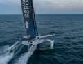 Le "Maxi Banque Populaire XI" a franchi la ligne d'arrivée de l'Arkea Ultim Challenge le 3 mars en tant que troisième Ultim