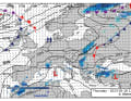 At the same time, the Mediterranean is under the persistent influence of low pressure