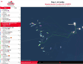 That's when it happened: Fede Waksman sails south-west, Carlos Manera secures the centre still side by side, but not for long. On 1 November, the courses of the leaders should separate