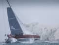 Daniel Baums "Elida" im Rolex Fastnet Race 2023 vor den Needles.
