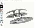 Folding stainless steel lamp