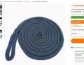 Pre-assembled mooring line