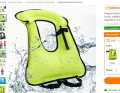 An inflatable buoyancy aid