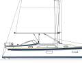 Il nuovo Hallberg Rassy 370 si presenta con il classico design HR