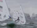 Berlin Ilca 6 helmswoman Julia Büsselberg at the brilliant World Championship lightning start