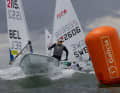 Beautiful World Cup study of a barrel rounding by photographer Matias Capizzano