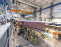 Baltic Yachts a laminé la coque en carbone à Jakobstad, en Finlande, avec des matériaux Sprint