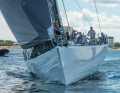 Die frühere Volvo-Ocean-Race-Siegerin "Illbruck" beim Start in den Langstrecken-Klassiker Rund Bornholm
