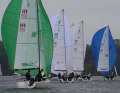 Regata J/70 in occasione del “Preis der Malche” 2025 sul lago di Tegel: il calendario del Tegeler Segel-Club prevede numerose regate.