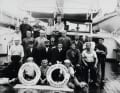 At the beginning of her voyage, the "Rickmer Rickmers" transported bamboo and saltpetre. The crew consisted of 21 men.