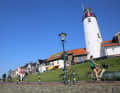 Urk lighthouse on the north-east polder.