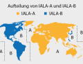 La répartition des deux systèmes a des raisons historiques.