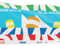 Flags are a must at any maritime event.