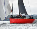Carl-Peter Forster's "Red Bandit" is contesting the Admiral's Cup with one of the youngest crews.