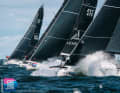 Vento forte e onde alte alla partenza delle regate finali della classe B. | Kalev Yacht Club