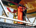 It took hours to fit the swivelling keel.  The bolts only have a tolerance of 0.1 millimetres