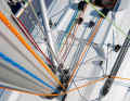 For experts only. If you want to get to grips with the many lines, sheets and halyards, you need practice. Almost everything can be adjusted and trimmed