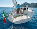 Curious: The shape of the stern takes some getting used to. The waterline should remain slim