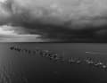 Giovanni Tesei captured the ominous atmosphere at the Melges 24 World Championship in Trieste.