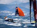 Second in the main round of the Spanish classic: Marla Bergmann and Hanna Wille in the 49er FX