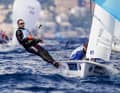 Malte und Anastasiya Winkel im 470er-Mixed