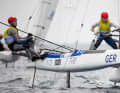 Paul Kohlhoff und Alica Stuhlemmer im Nacra 17