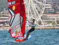 Thomas Goyard gewann olympisches "Test-Gold" bei den Windsurfern ohne Finale