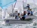 Malte et Anastasiya Winkel se battent en 470 mixte sur la mer du Nord